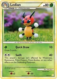 Ledian 25/123 Rare NM