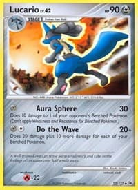 Lucario PL 53/127 Uncommon NM