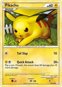 Pikachu 78/123 Common NM