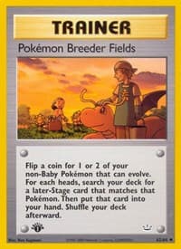 Pokemon Breeder Fields 62/64 Uncommon LP