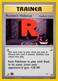 Rocket's Hideout 63/64 Uncommon NM