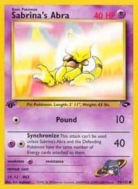 Sabrina's Abra (93) 093/132 Common