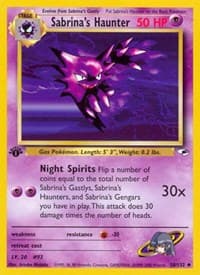Sabrina's Haunter 058/132 Uncommon LP