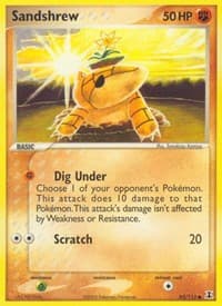Sandshrew 82/113 Common