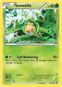 Sewaddle (9) 9/113 Common NM