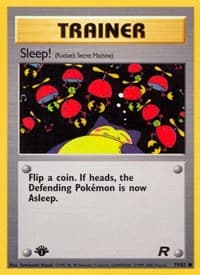 Sleep! (Rocket's Secret Machine) TR 79/82 Common NM