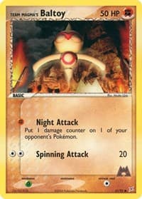 Team Magma's Baltoy - 61/95 Common NM