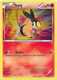 Tepig (BW02) Holo Rare MP