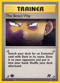 The Boss's Way TR 73/82 Uncommon NM