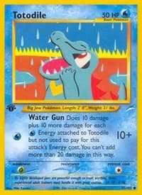 Totodile 085/105 Common NM