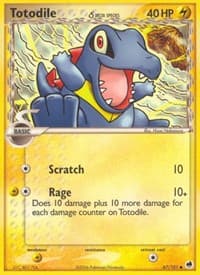 Totodile (Delta Species) 67/101 Common
