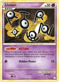 Unown (54) 54/123 Uncommon
