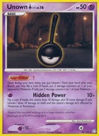Unown (!) 42/146 Rare HP