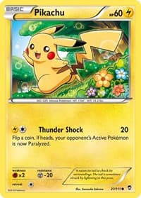 Pikachu 27/111 Common NM