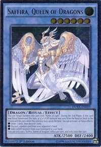Saffira, Queen of Dragons (UTR) DUEA DUEA-EN050 Ultimate Rare NM