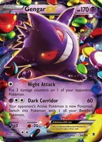 Gengar EX 34/119 Ultra Rare MP