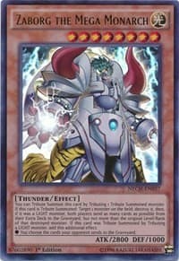 Zaborg the Mega Monarch NECH NECH-EN037 Ultra Rare NM