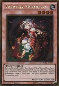 Traptrix Myrmeleo PGL2 PGL2-EN037 Gold Rare NM
