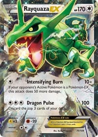 Rayquaza EX (75) 75/108 Ultra Rare NM