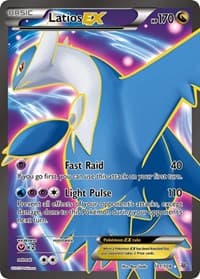 Latios EX (101 Full Art) 101/108 Ultra Rare NM